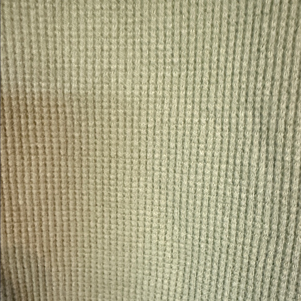 Olive Green Long Sleeve Women's Top - Picture 3 of 5